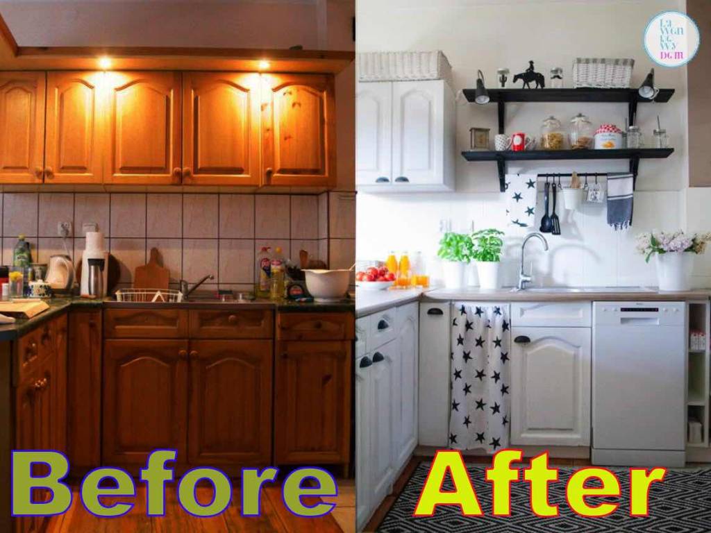 Kitchen Before and After - ASC Services Ltd.